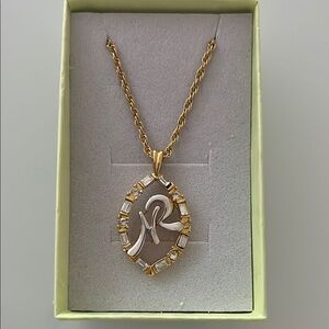 Nina Ricci Gold and Silver Necklace